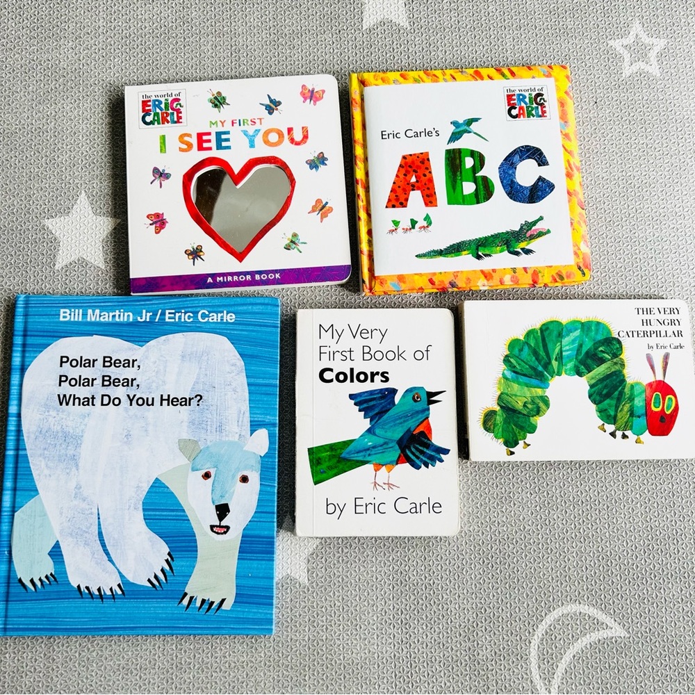 lot of 5 Eric Carle's Children books